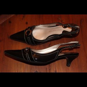 Black Patent Leather Heels